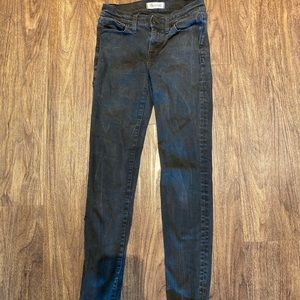 Madewell Black Skinny Jeans